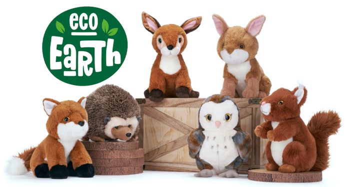 Eco Earth Soft Toy Animals